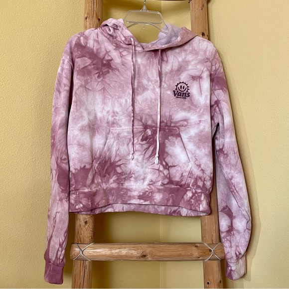 Vans Hoodie Tie Dye Rise N’ Shine Graphic Logo Size Small - Picture 3 of 12